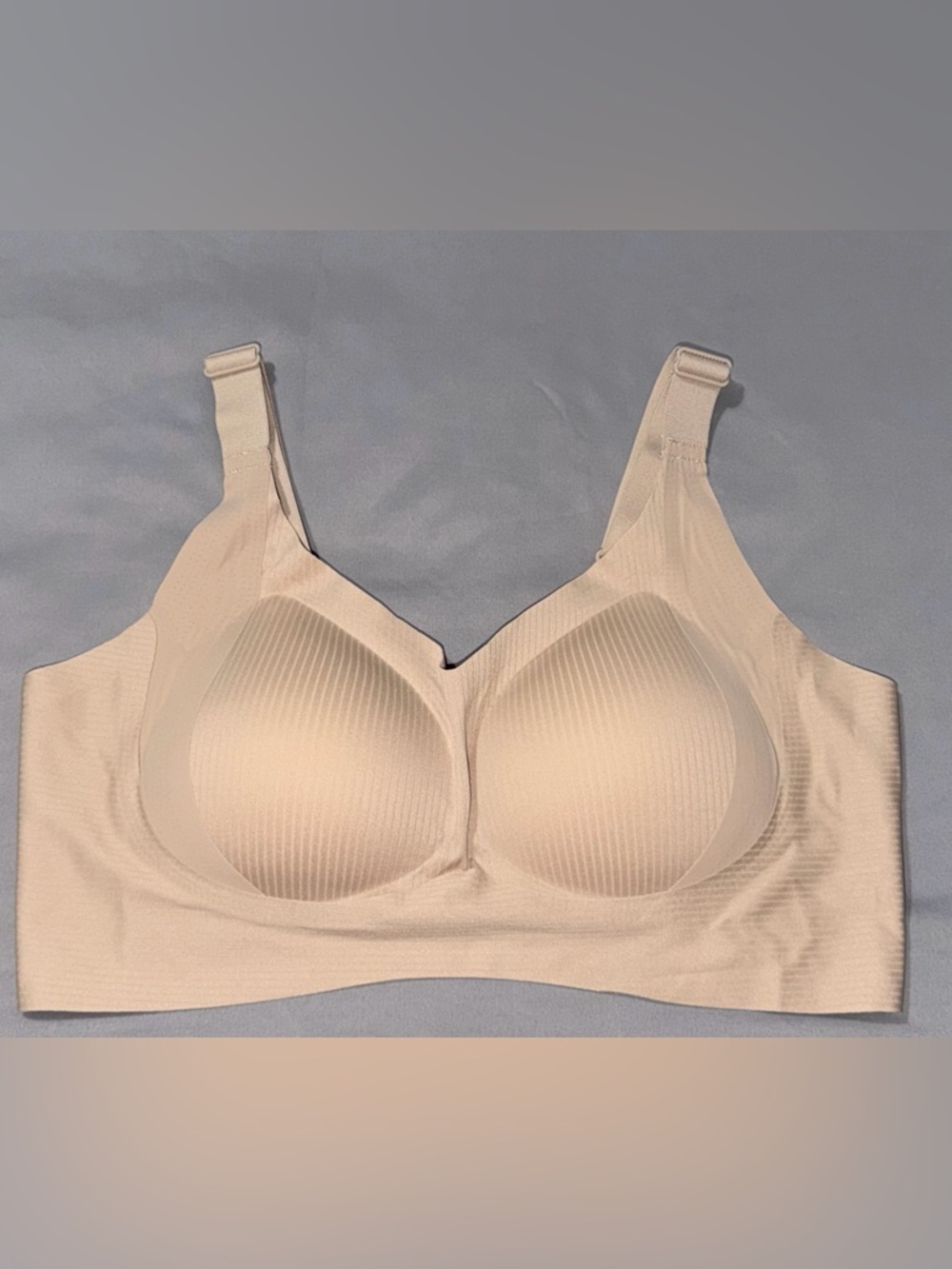 NEW Nude Seamless Comfort Bra - Wireless Support